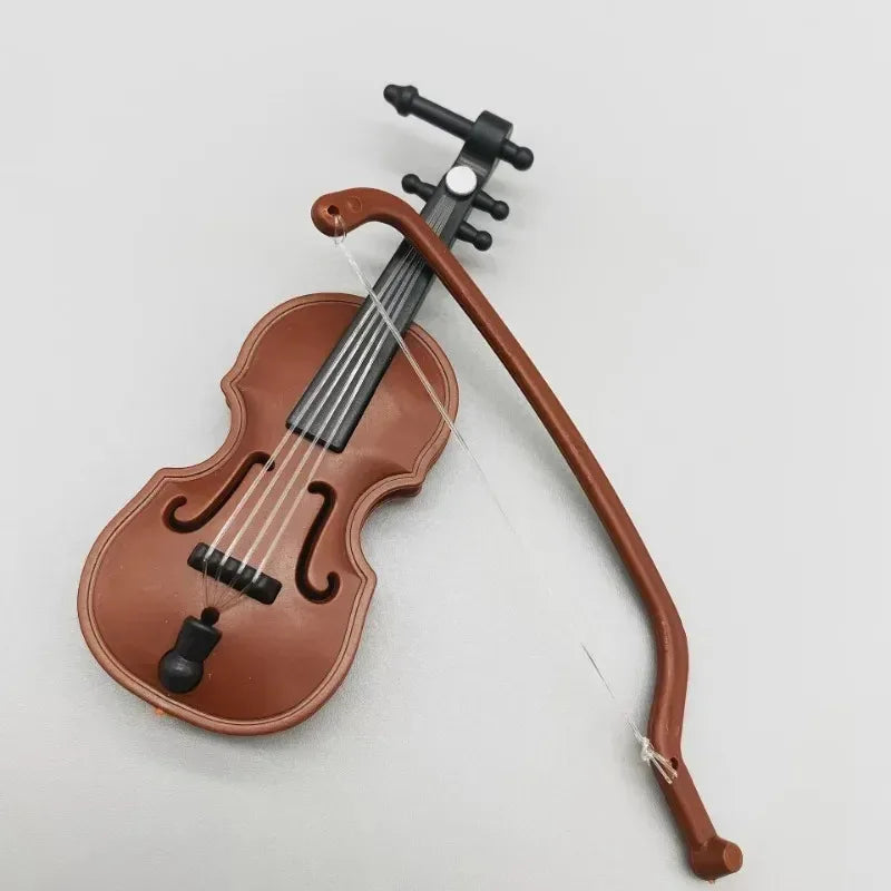DIVERSE DEPOT™ - Mini Violin Toy Music Playing Model