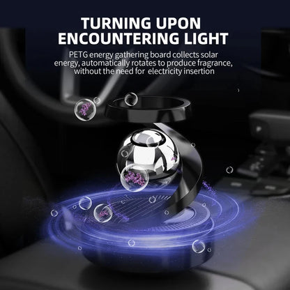 DIVERSE DEPOT™ - Solar Levitating Car Air Freshener | USA Imported