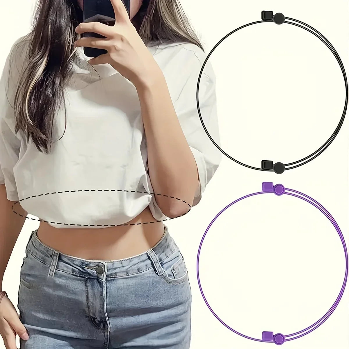 DIVERSE DEPOT™ - Instant Crop Top Adjustable Waist Band