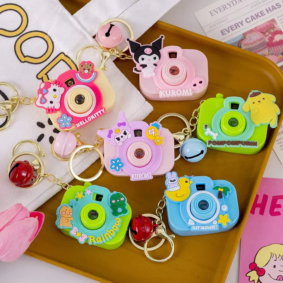 DIVERSE DEPOT™ - Cute Mini Projection Camera Keychain