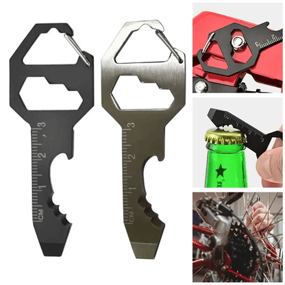 DIVERSE DEPOT™ - 6 In 1 Multi Tool Keychain Opener