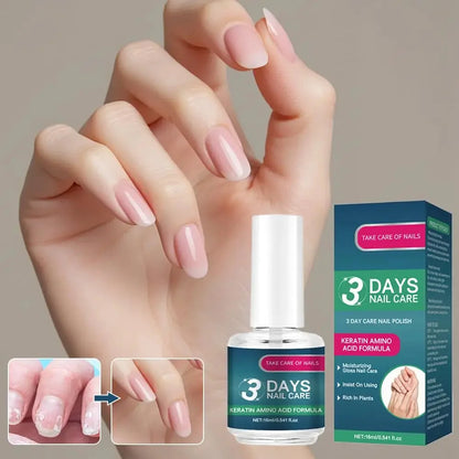 DIVERSE DEPOT™ - 3 Days Damaged Nail Recovery Serum