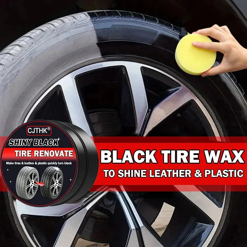 DIVERSE DEPOT™ - Black Tire Shine Polishing Wax