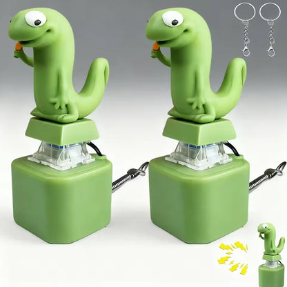 Funny Light-Up Lizard Keychain