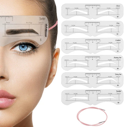 DIVERSE DEPOT™ - Perfect Eyebrow Shaping Stencil Kit