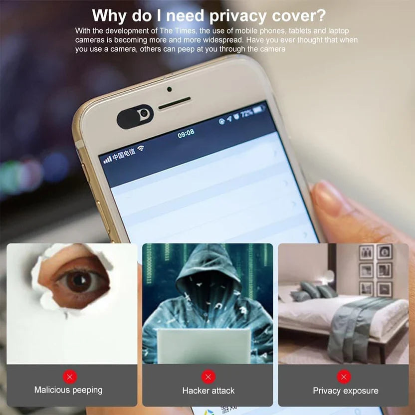 DIVERSE DEPOT™ - Webcam Privacy Cover Slider