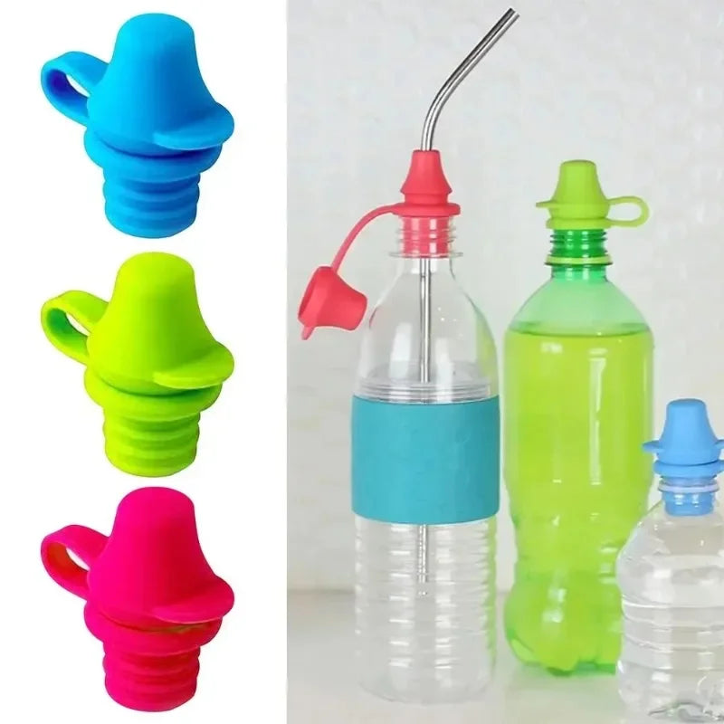 DIVERSE DEPOT™ - Silicone Kids Bottle Spout Caps