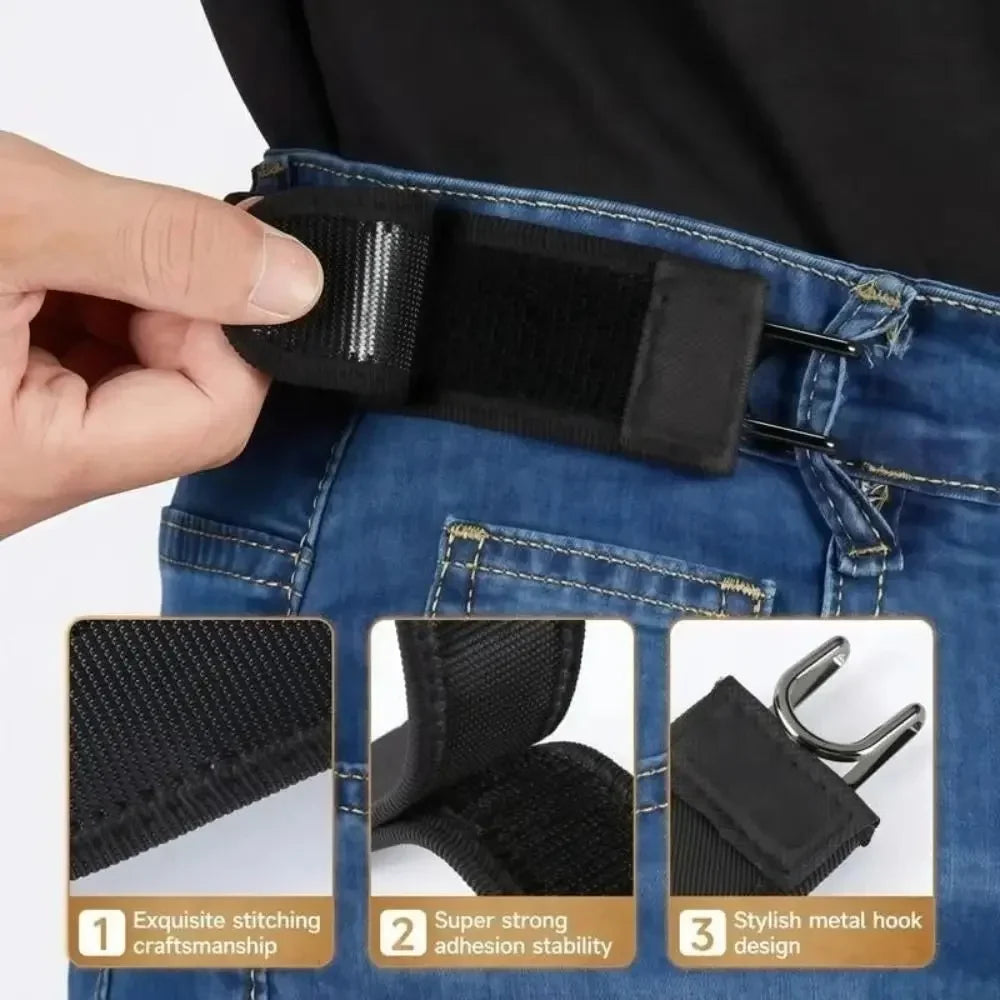 DIVERSE DEPOT™ - Elastic No Buckle Waist Belt for Jeans
