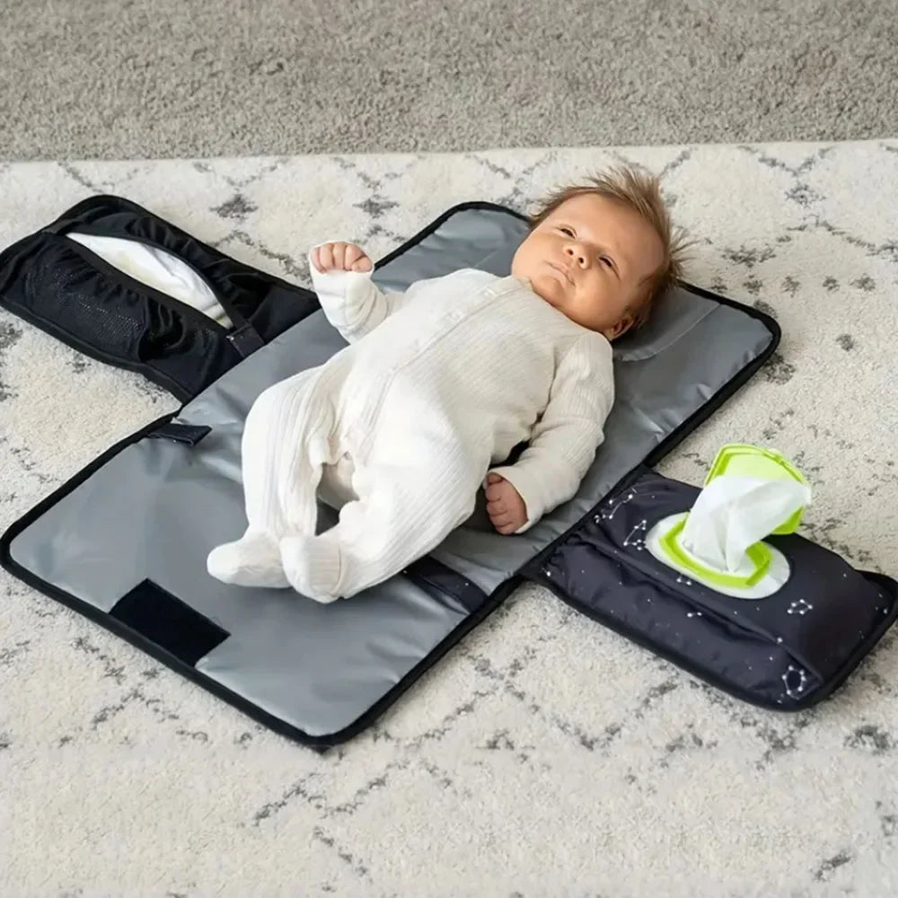 DIVERSE DEPOT™ - Foldable Baby Diaper Changing Mat