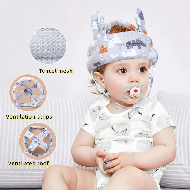 DIVERSE DEPOT™ - Soft Baby Head Protection Safety Cap