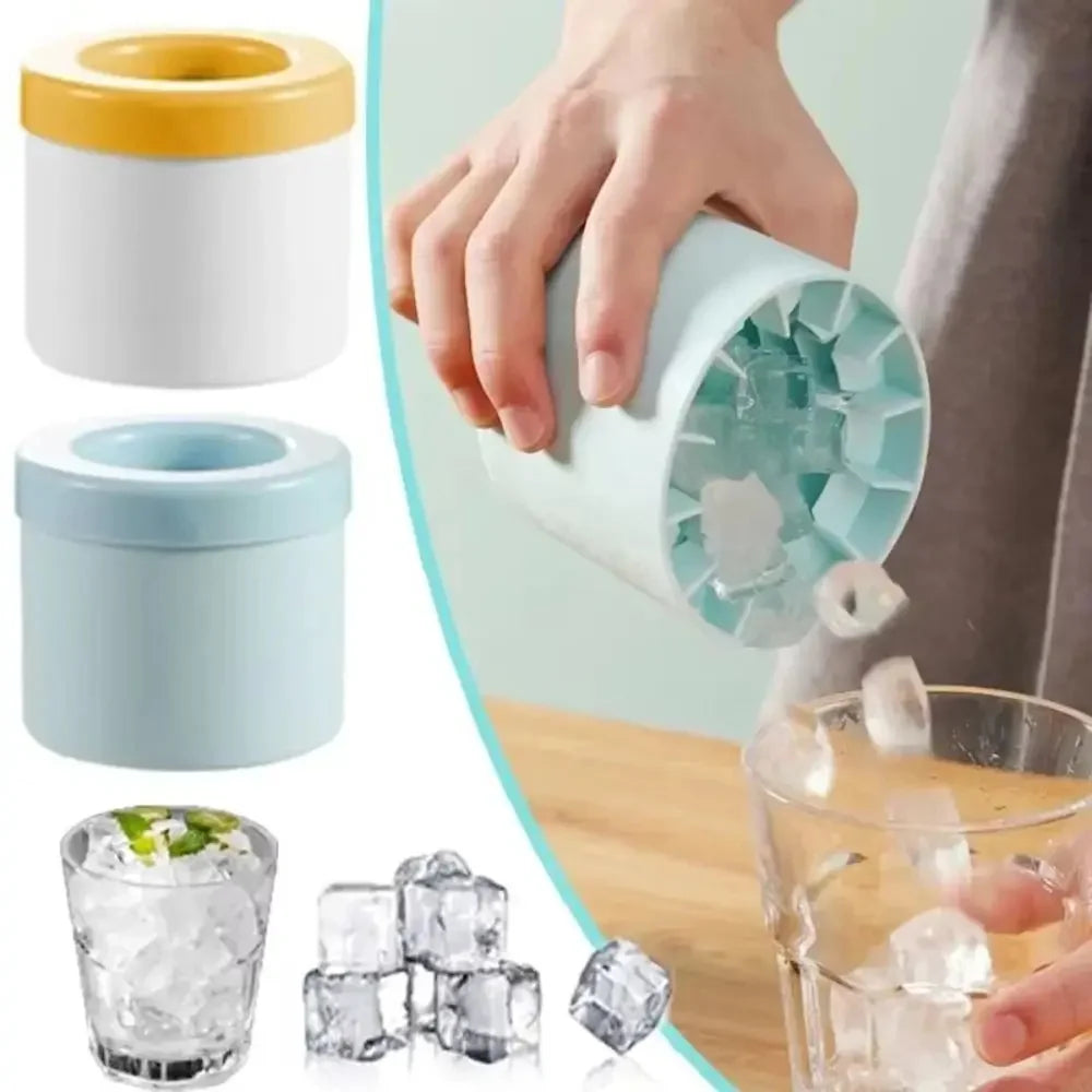 DIVERSE DEPOT™ - Quick Portable Ice Cube Maker Cup