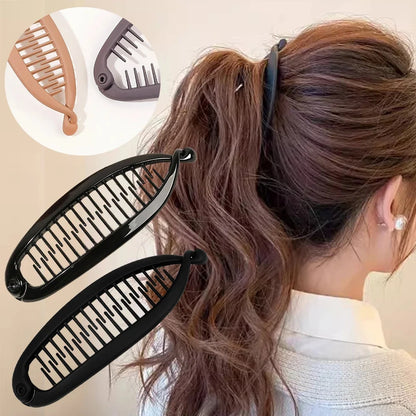 DIVERSE DEPOT™ -  Stylish Ponytail Volume Maker Clip