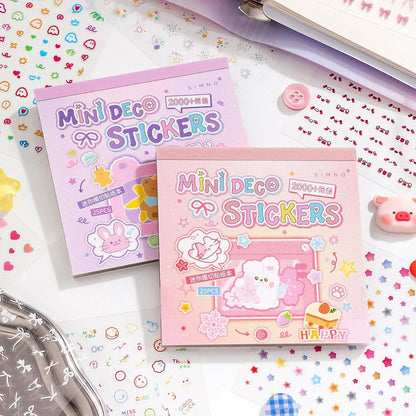 DIVERSE DEPOT™ - Mini Aesthetic Sticker Collection Book