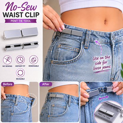 Adjustable Invisible Jeans Waist Clip