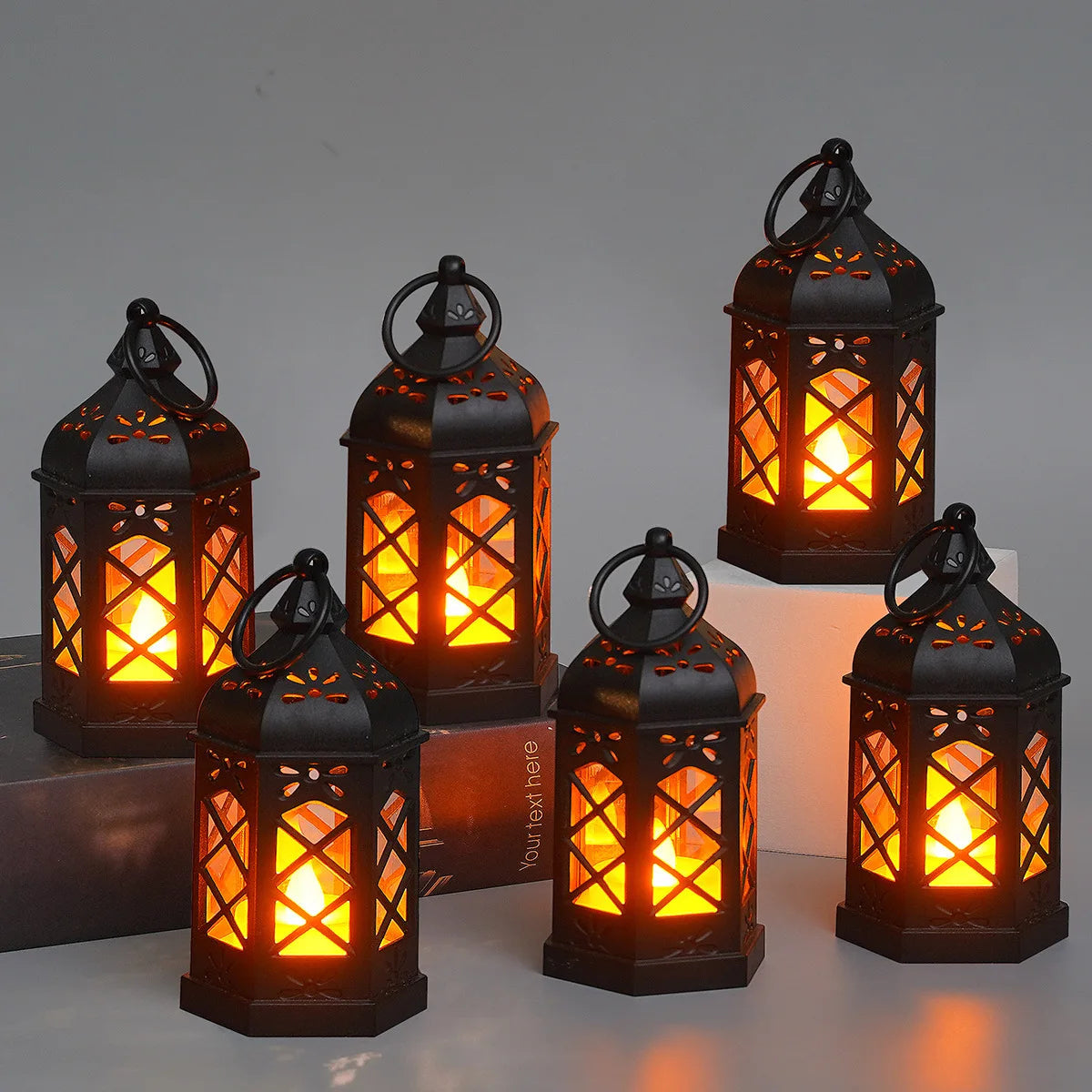 DIVERSE DEPOT™ - Luxury Royal Ramadan Glow Lantern