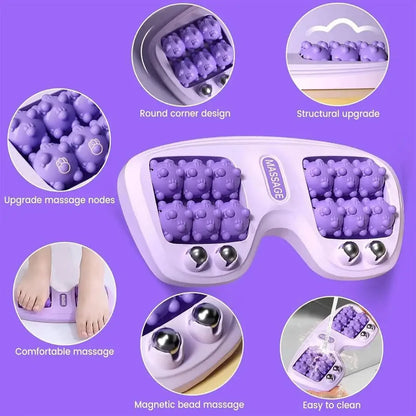 DIVERSE DEPOT™ - Dual Roller Relaxing Foot Therapy Massager