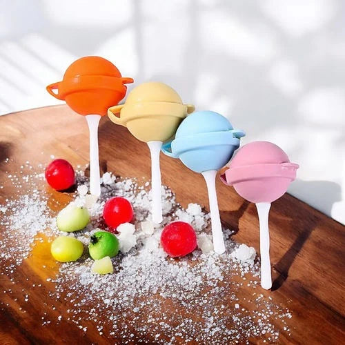 DIVERSE DEPOT™ - Silicone Lollipop Ice Cream Maker Mould