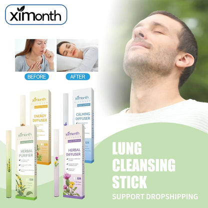 Herbal Breathing Relief Stick (Natural & Safe)
