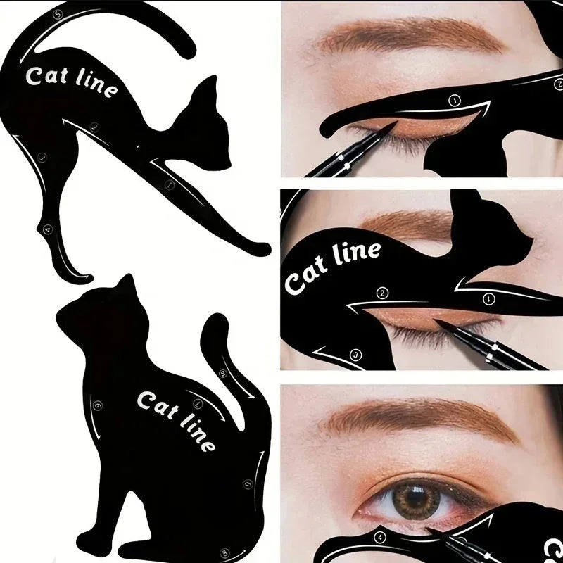 DIVERSE DEPOT™ - Perfect Eyeliner Stencil Easy Wing