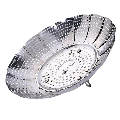DIVERSE DEPOT™ - Stainless Steel Expandable Steamer Basket