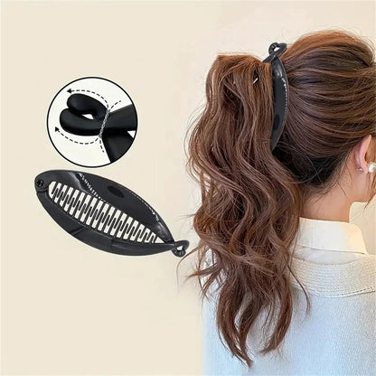 DIVERSE DEPOT™ -  Stylish Ponytail Volume Maker Clip