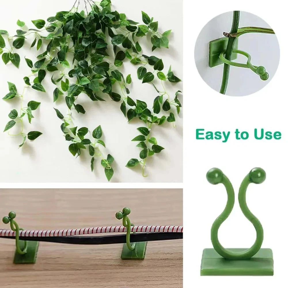 Self-Adhesive Plant Climbing Clips