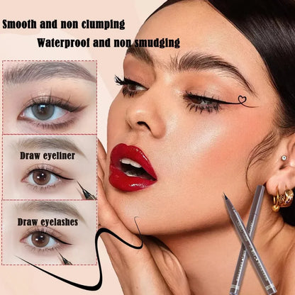 DIVERSE DEPOT™ - Ultra Fine Waterproof Liquid Eyeliner Pen