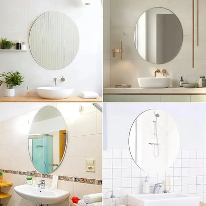 DIVERSE DEPOT™ - Safe Bendable Unbreakable Wall Mirror