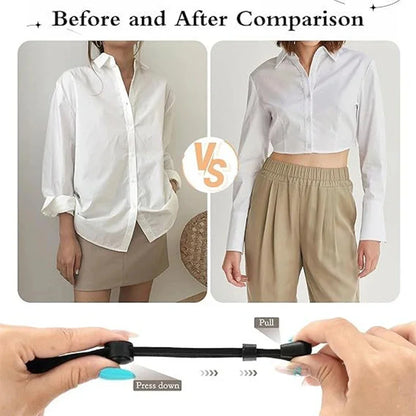 DIVERSE DEPOT™ - Instant Crop Top Adjustable Waist Band