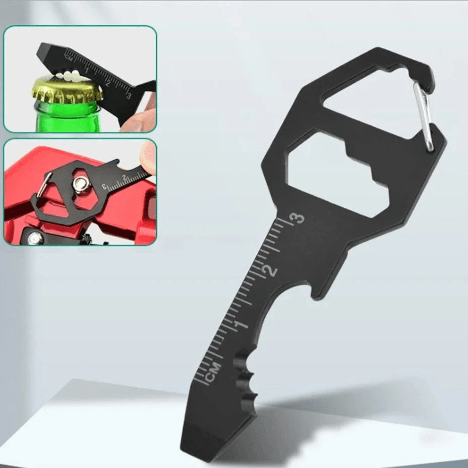 DIVERSE DEPOT™ - 6 In 1 Multi Tool Keychain Opener