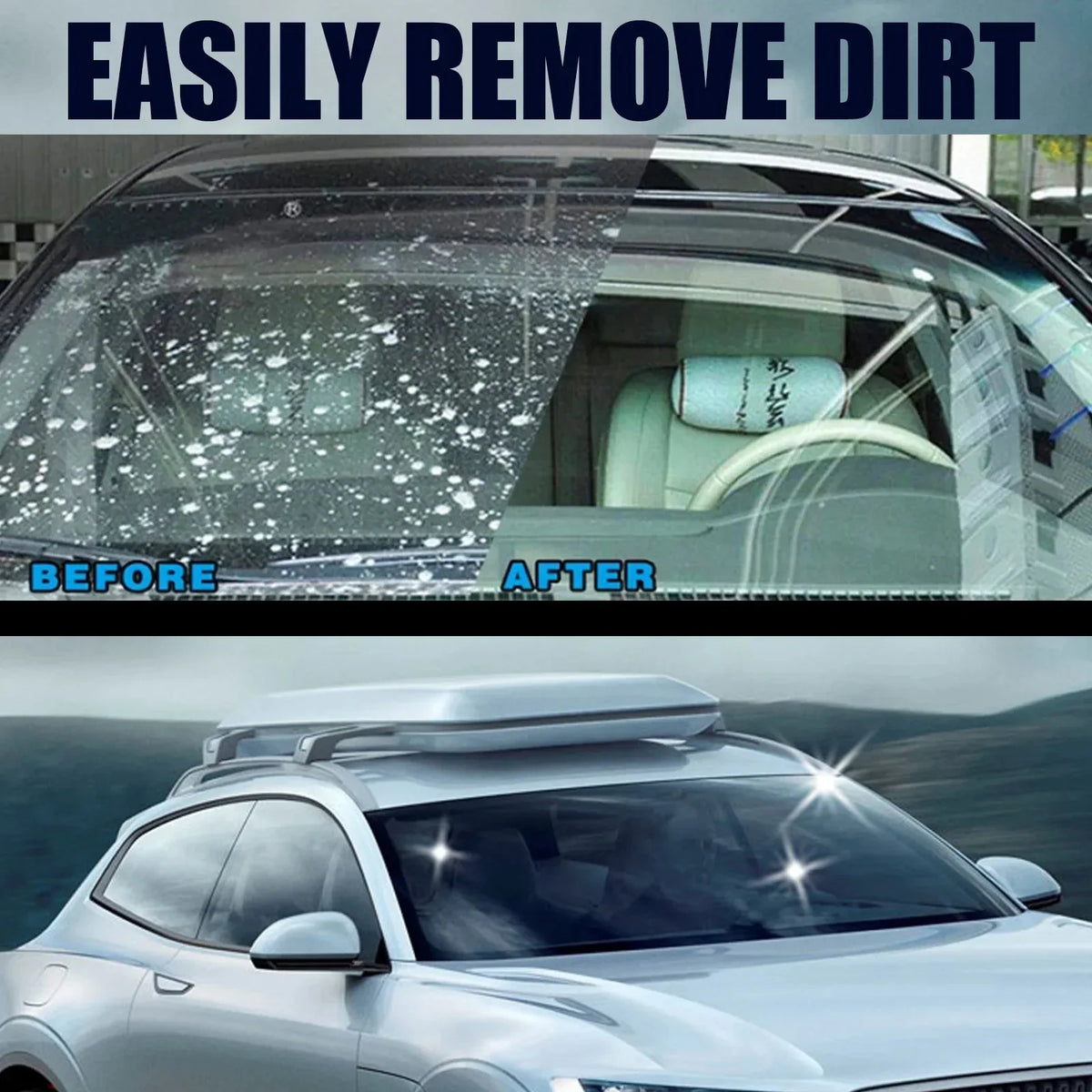 DIVERSE DEPOT™ - Car Windshield Cleaning Tablets