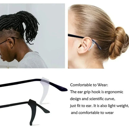 DIVERSE DEPOT™ - Anti Slip Glasses Ear Hook Grips