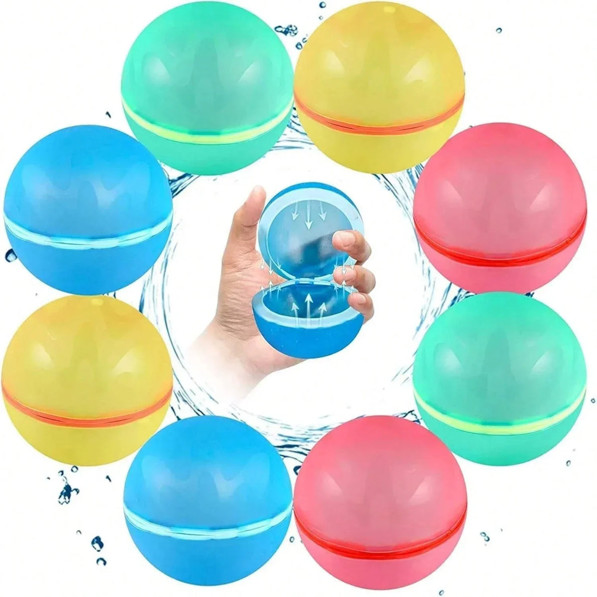 DIVERSE DEPOT™ - Reusable Splash Water Balloons