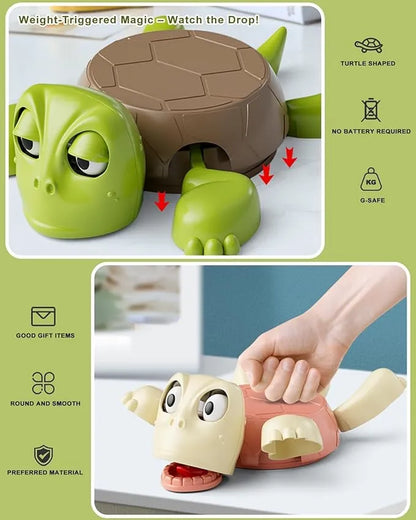 3D Printed Turtle Drink Coasters with Interactive Expression