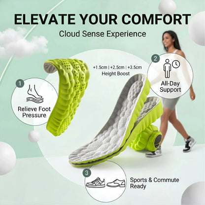 DIVERSE DEPOT™ - Cloud Comfort Height Insoles