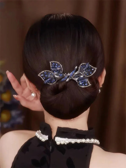 DIVERSE DEPOT™ - Elegant Crystal Butterfly Hair Band