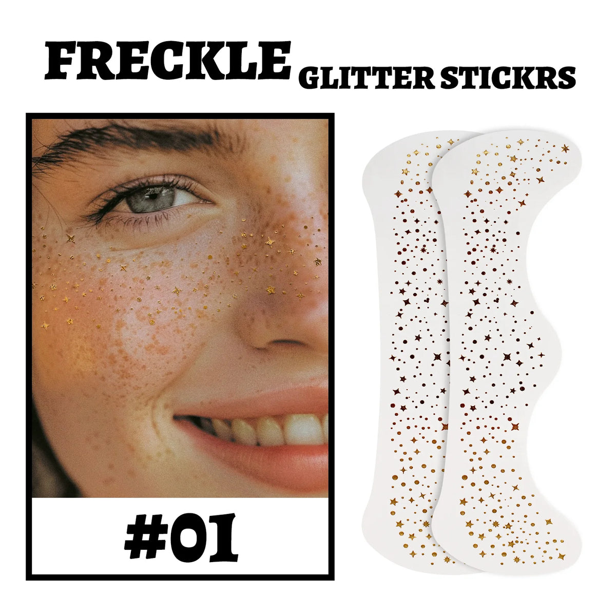 DIVERSE DEPOT™ - Face Glitter Beauty Stickers