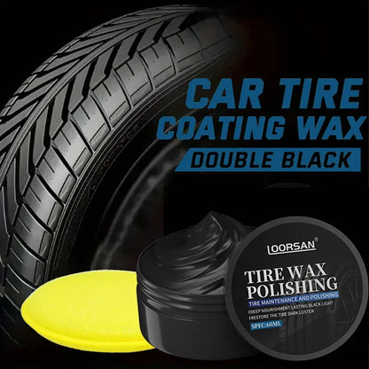 DIVERSE DEPOT™ - Black Tire Shine Polishing Wax