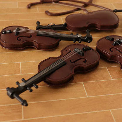 DIVERSE DEPOT™ - Mini Violin Toy Music Playing Model