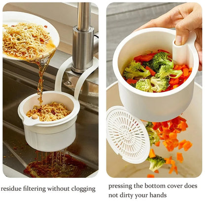 DIVERSE DEPOT™ - Tap Mounted Kitchen Sink Strainer Basket