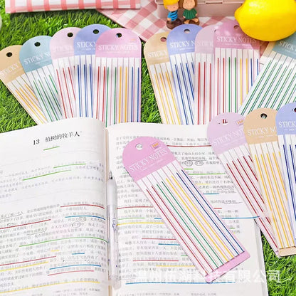DIVERSE DEPOT™ - Transparent Study Smart Sticky Note Tabs