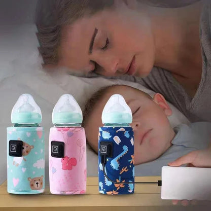 DIVERSE DEPOT™ -  USB Portable Baby Milk Warmer | Imported Quality
