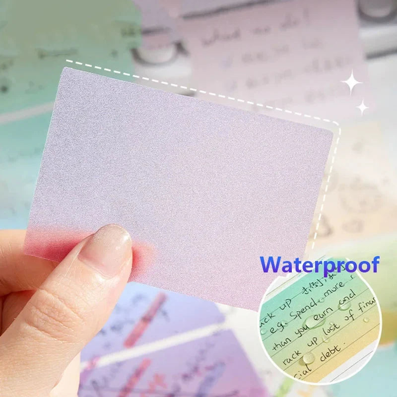DIVERSE DEPOT™ - Smart Transparent Sticky Notes for Students