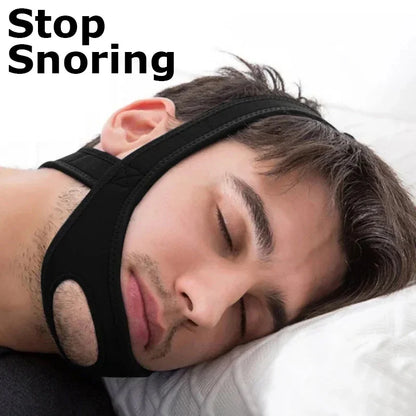 DIVERSE DEPOT™ - Anti Snoring Chin Strap Sleep Support