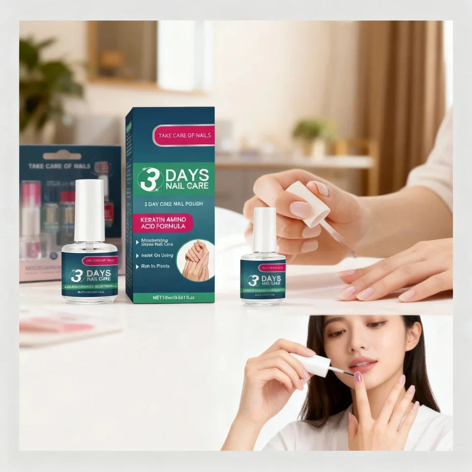 DIVERSE DEPOT™ - 3 Days Damaged Nail Recovery Serum