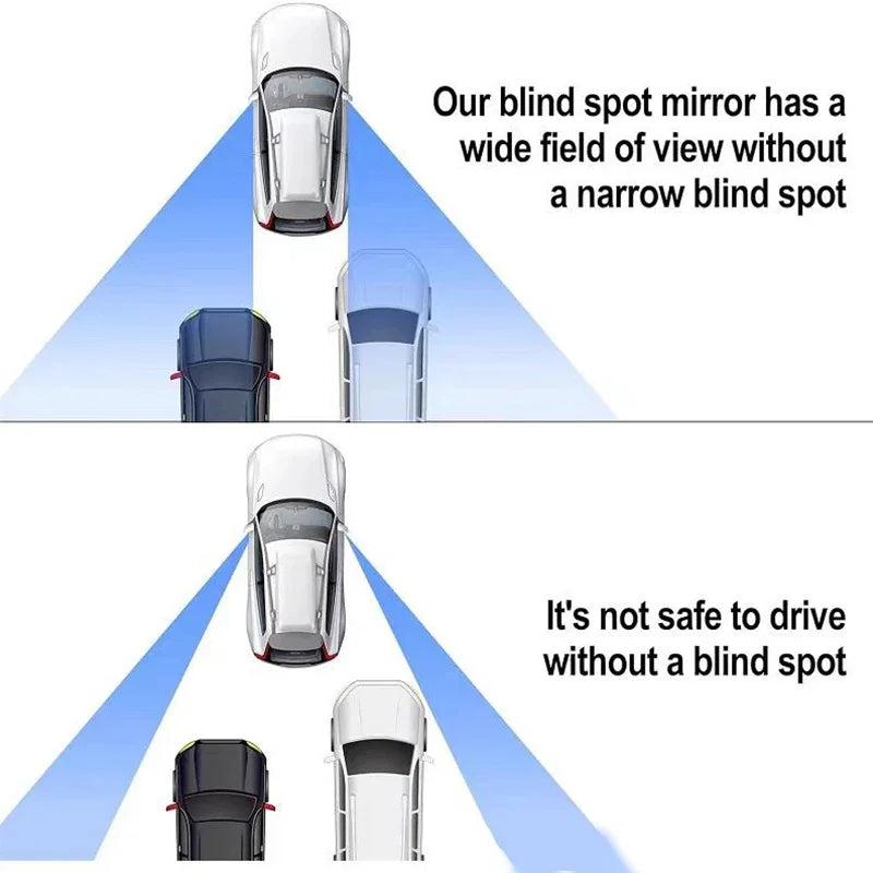 DIVERSE DEPOT™ - 360° Car Blind Spot Mirror | Imported Quality