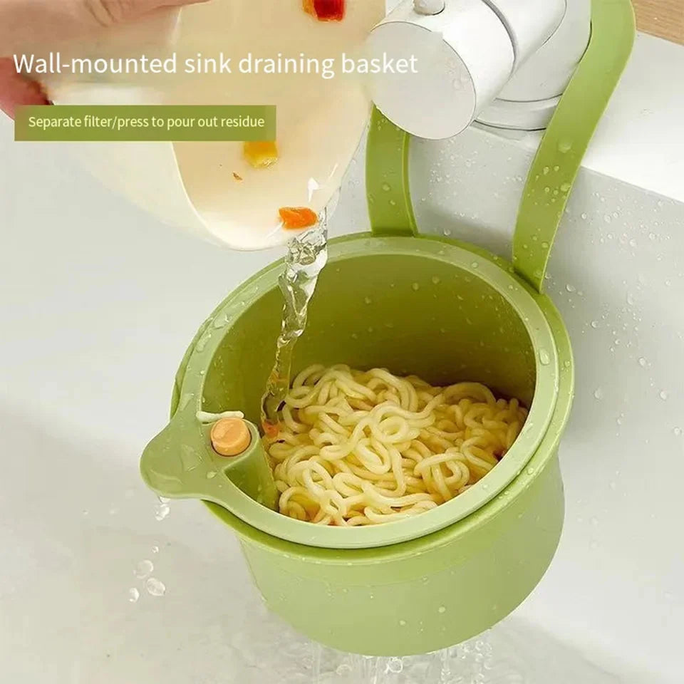 DIVERSE DEPOT™ - Tap Mounted Kitchen Sink Strainer Basket