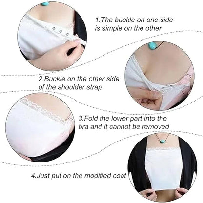 DIVERSE DEPOT™ - Stylish Inner Lace Chest Cover
