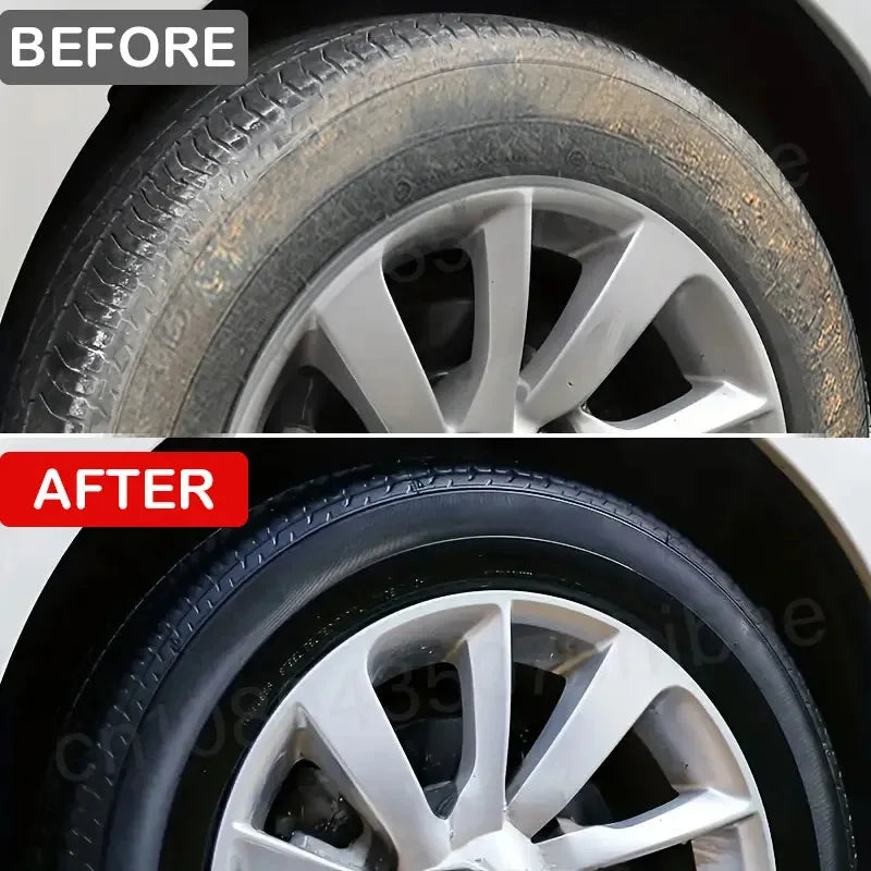 DIVERSE DEPOT™ - Black Tire Shine Polishing Wax