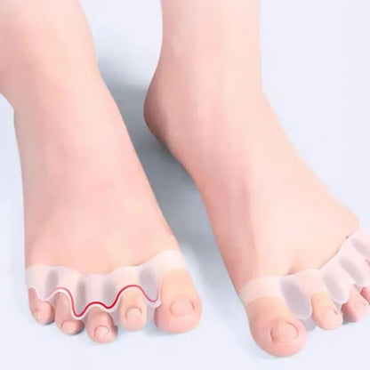 DIVERSE DEPOT™ - Soft Silicone Toe Spacer & Foot Corrector